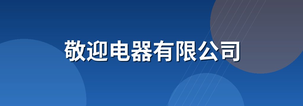 敬迎电器有限公司