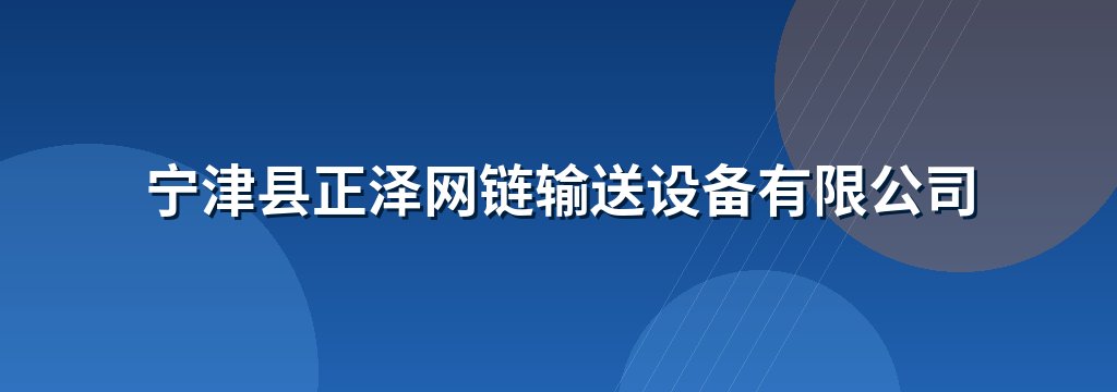 宁津县正泽网链输送设备有限公司