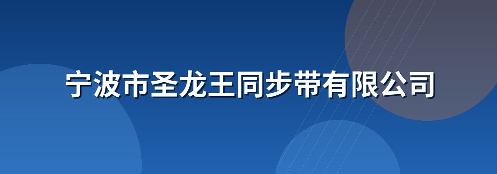 宁波市圣龙王同步带有限公司