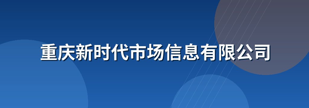 重庆新时代市场信息有限公司