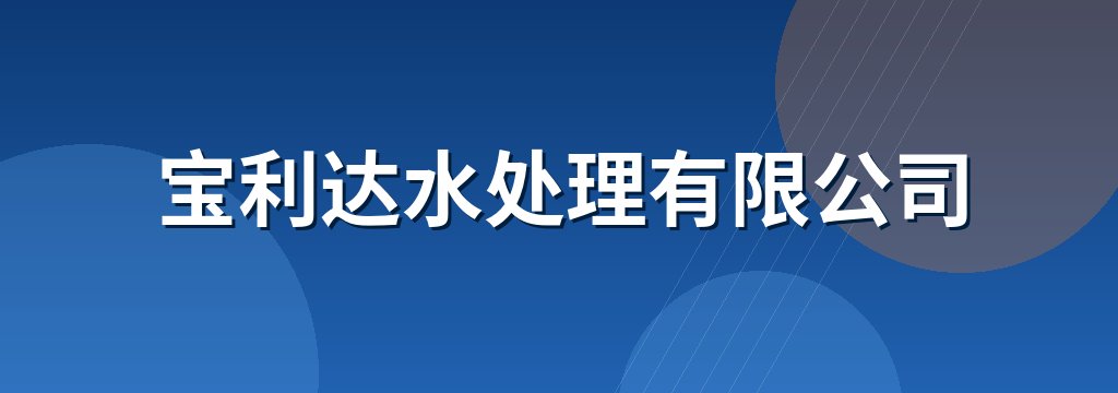 宝利达水处理有限公司