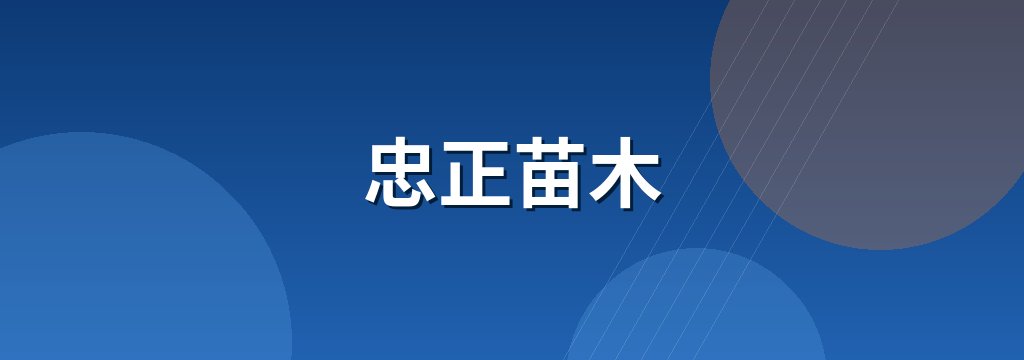 忠正苗木