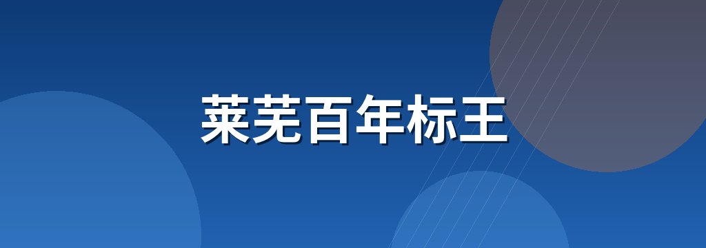 莱芜百年标王