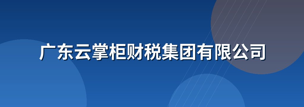 广东云掌柜财税集团有限公司